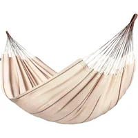 Hamaca de Algodón LA SIESTA XL para Exterior e Interior Color Turrón