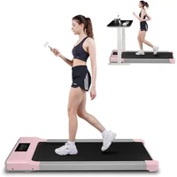 Caminadora Plegable 3 en 1 con Cinturón Ancho para Correr