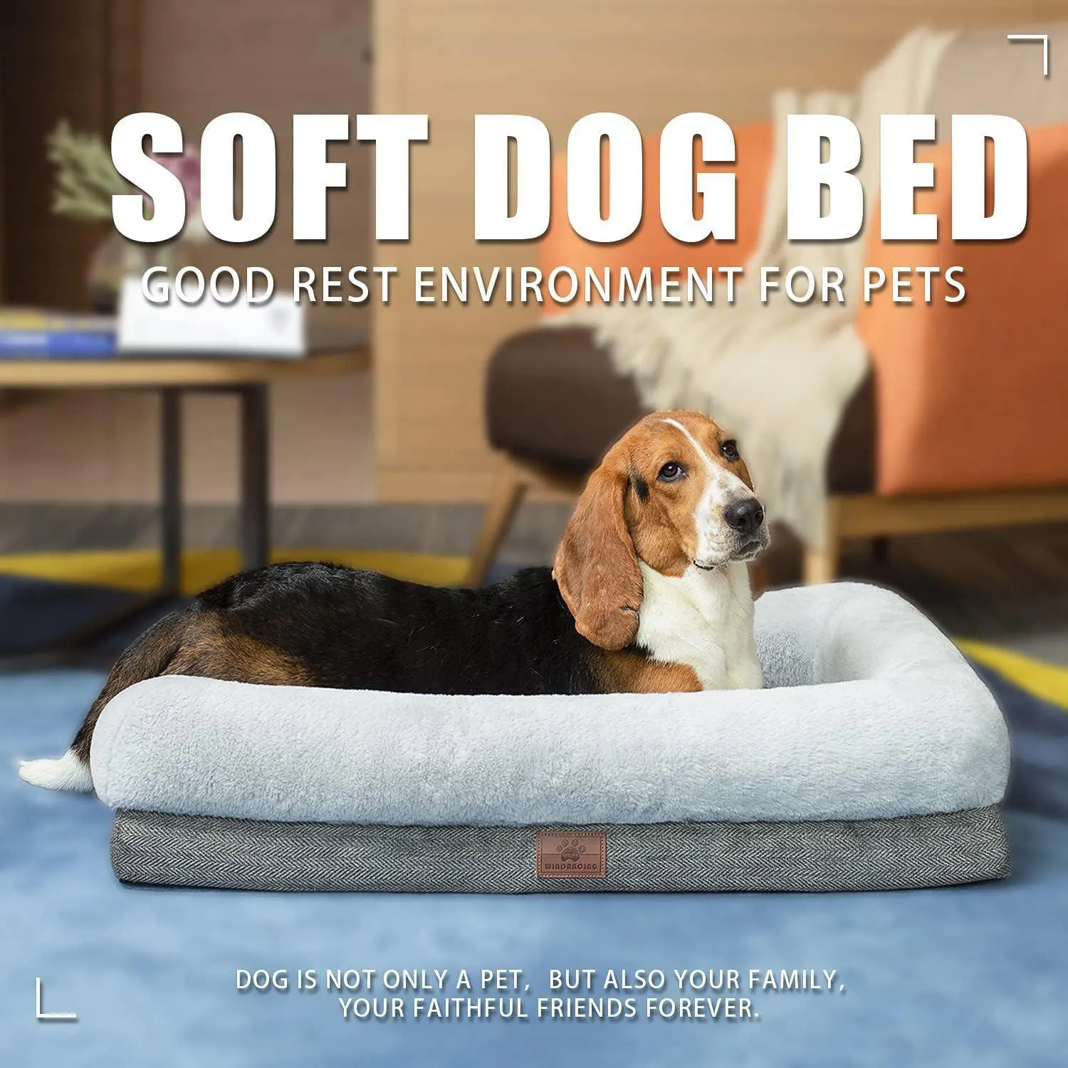 Cama Ortopédica para Perros Grandes 6