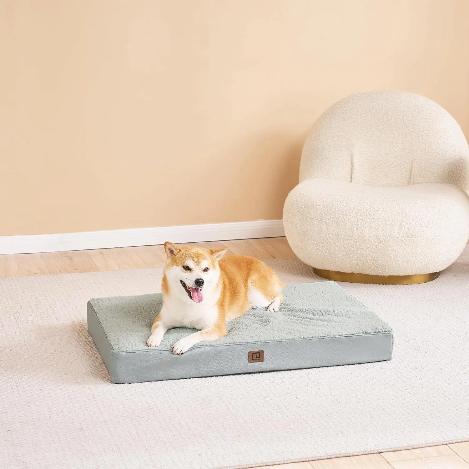Cama Lavable para Mascotas Grandes con Funda Extraíble 7