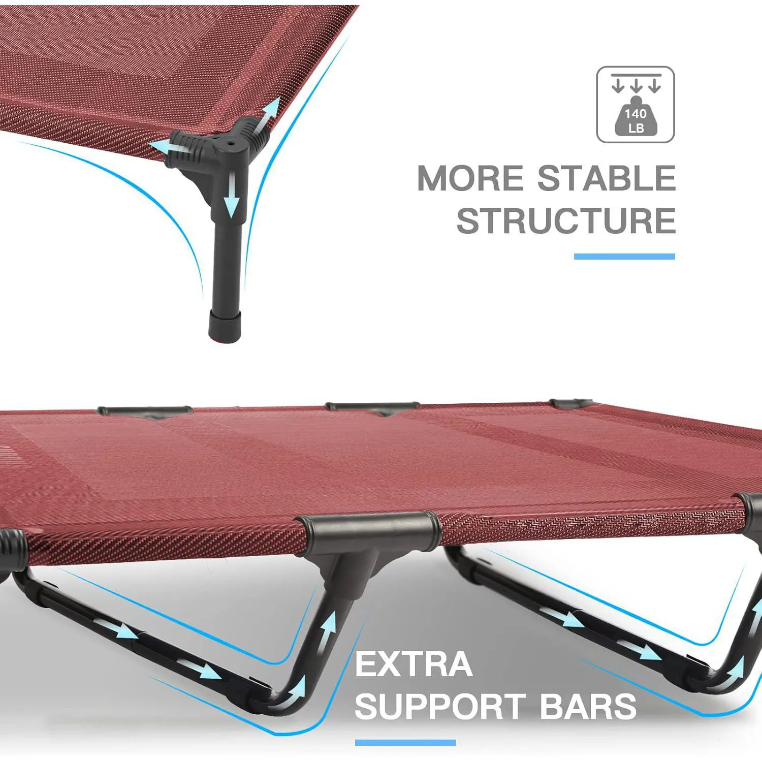 Cama Elevada para Mascotas Impermeables