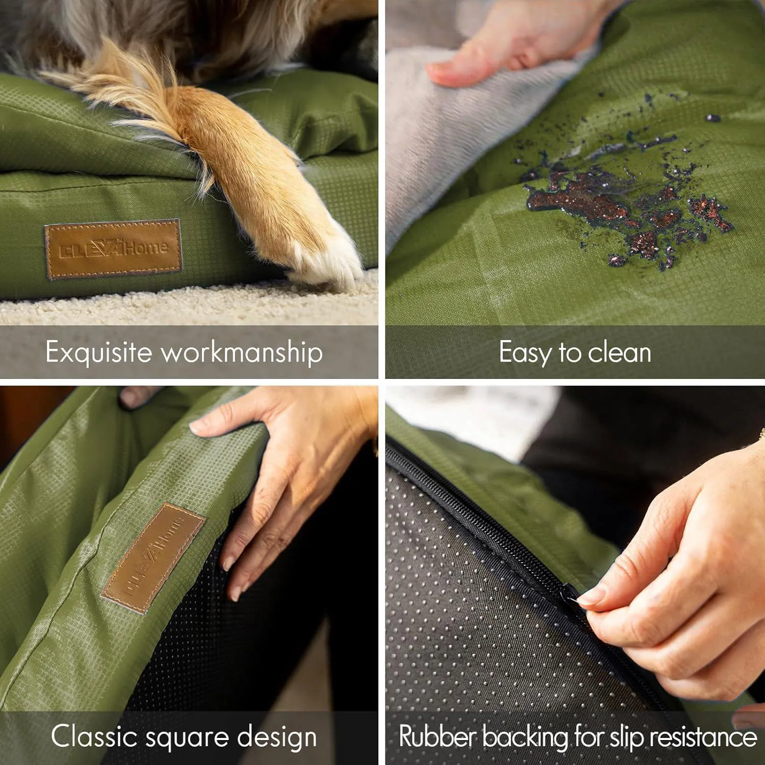 Cama Ortopédica para Mascotas Grandes con Cubierta Lavable 5