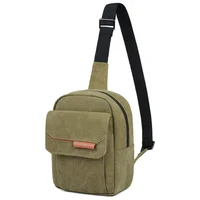 Bolso Cruzado para Cámara Pequeña de Lona