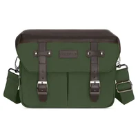 Bolsa de Cámara Impermeable Verde Militar