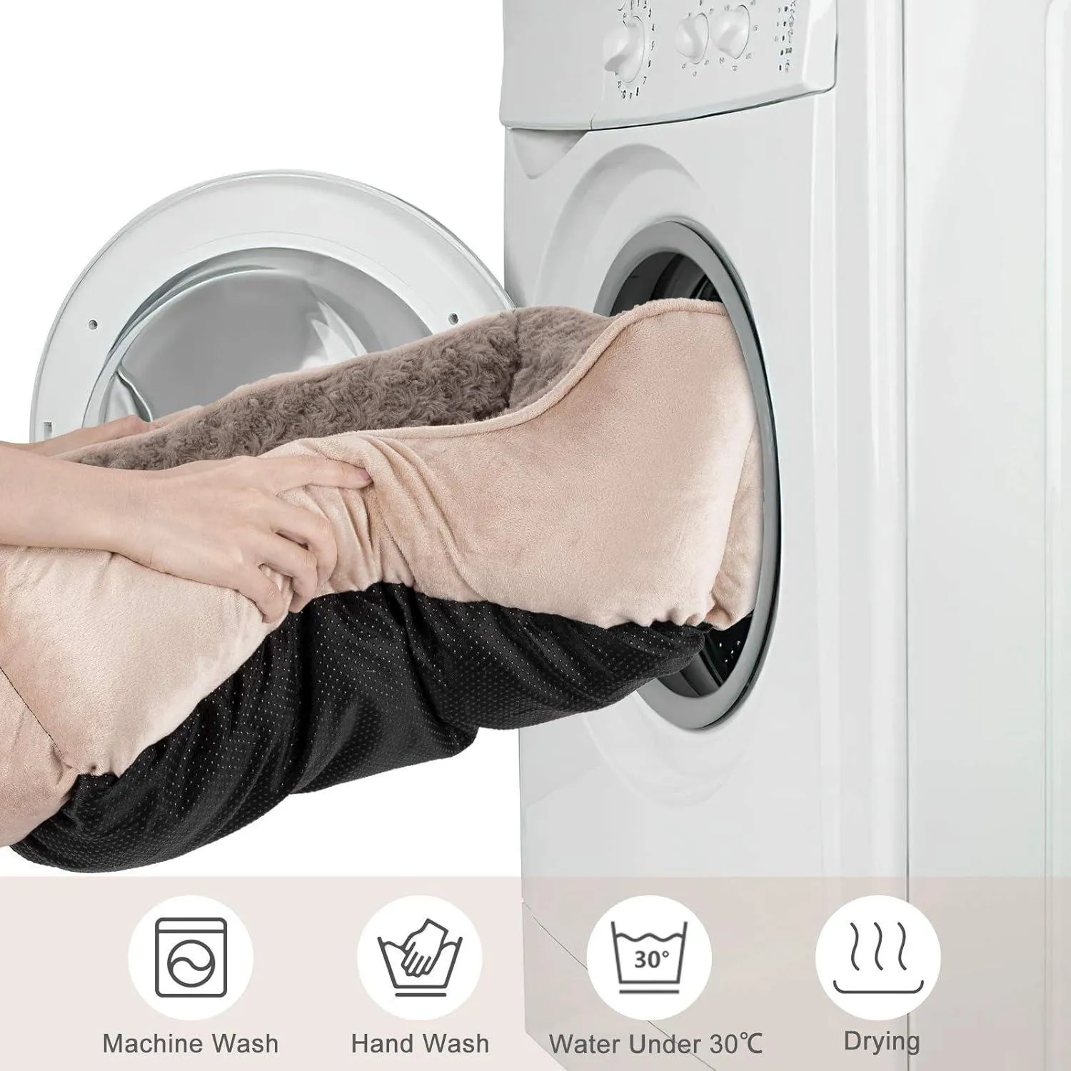 Cama para Mascotas Lavable a Máquina Antideslizante 5