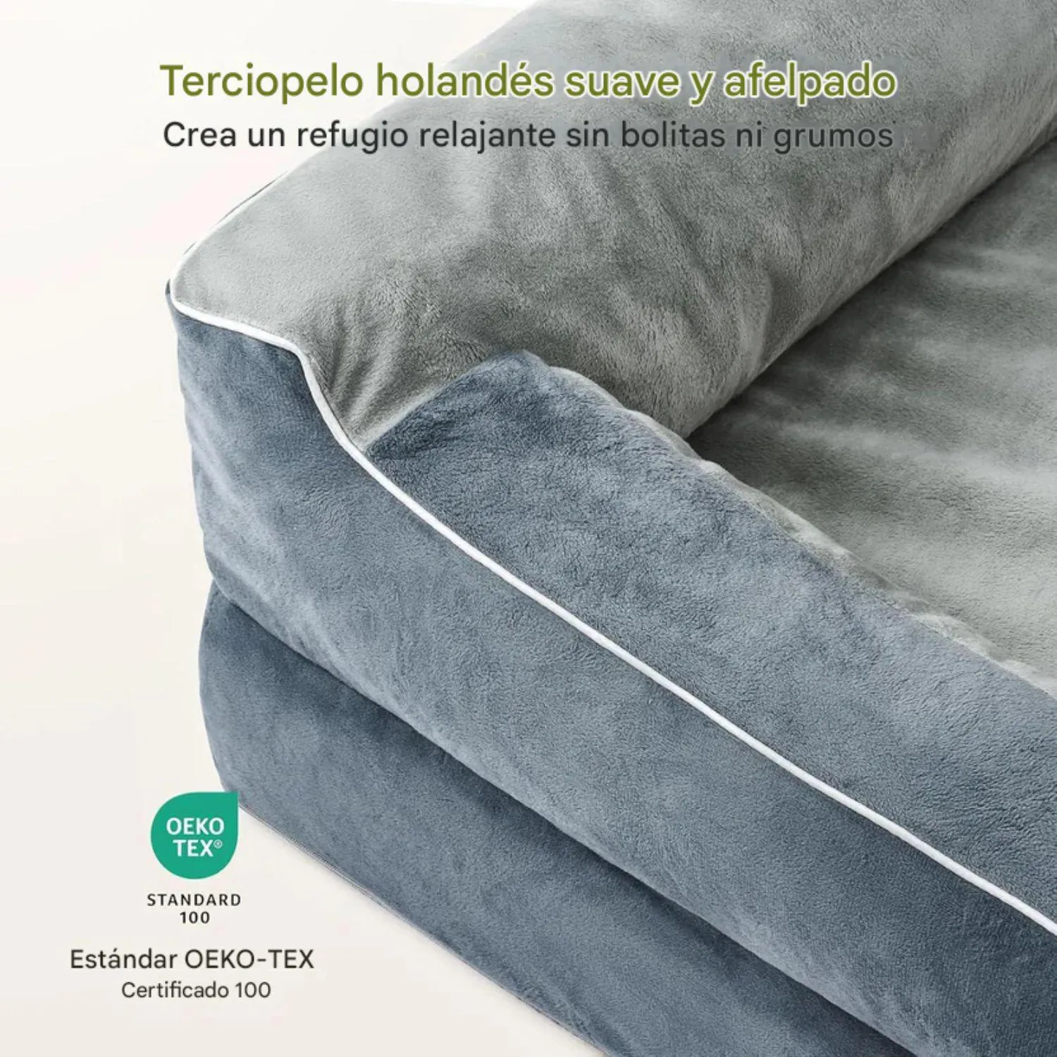 Cama Ortopédica para Perro Grande con Gel Refrescante Impermeable 7