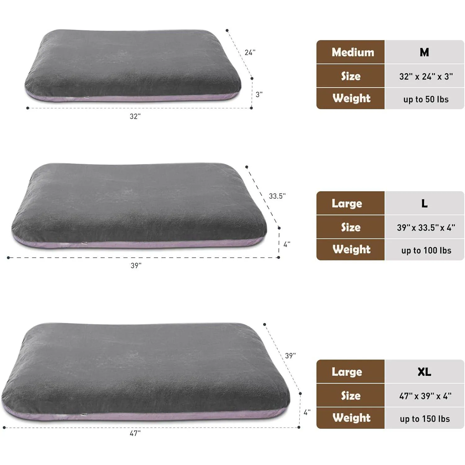 Cama Ortopédica Extra Grande para Perros 6