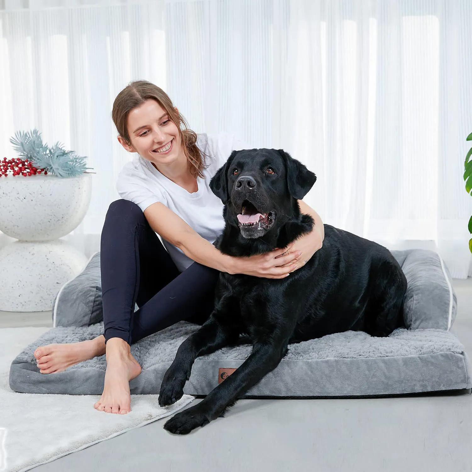 Cama Ortopédica Grande para Perros 6