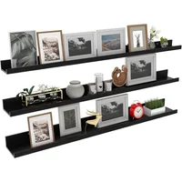 Set x3 Estanterías Flotantes de Madera