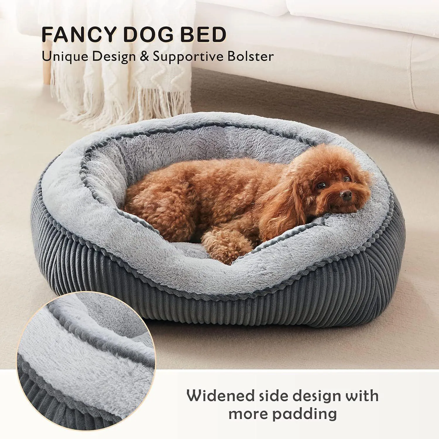 Cama para Mascotas Ortopédica con Diseño Lavable