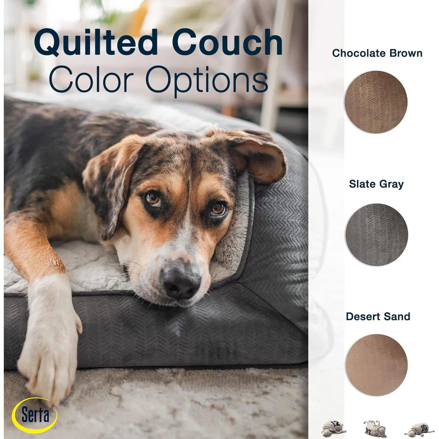 Cama Ortopédica Acolchada para Mascotas 6
