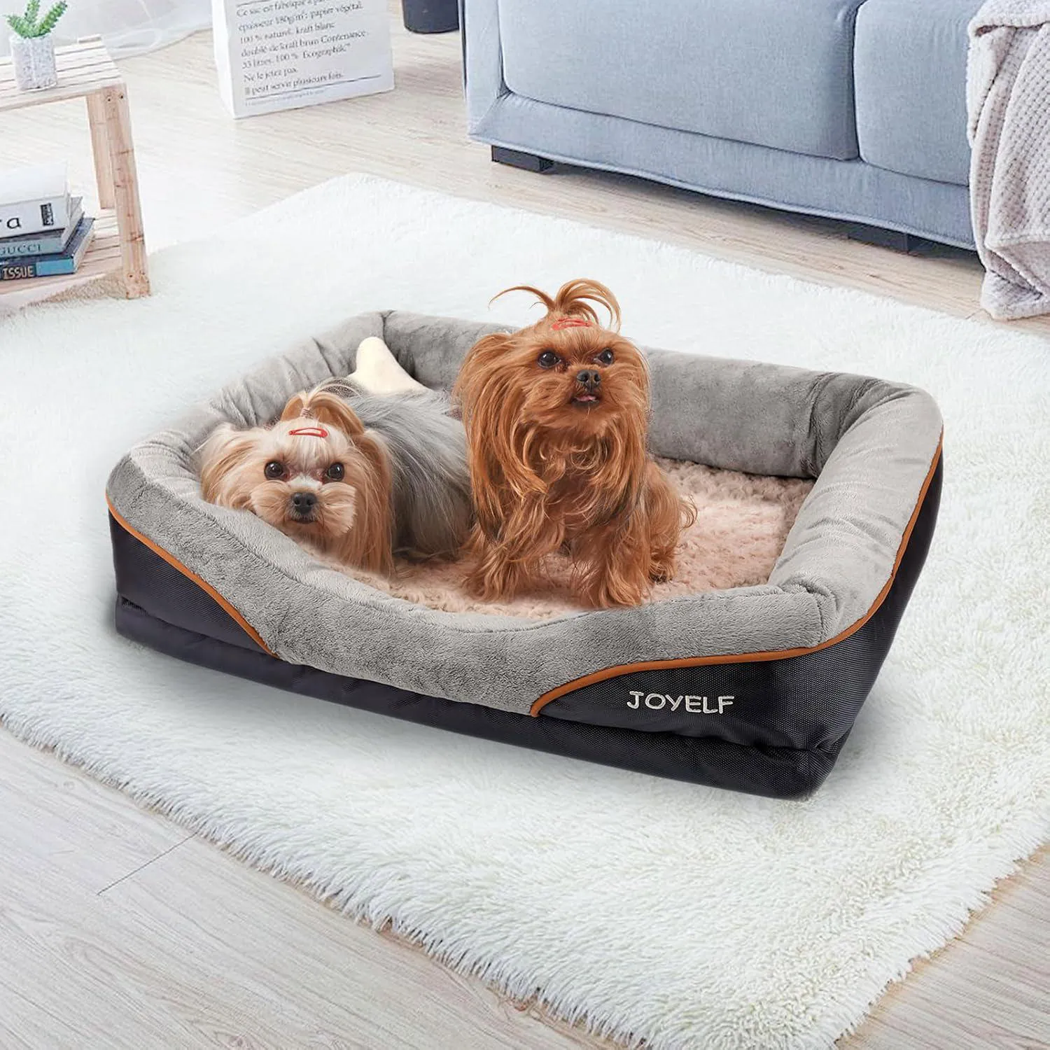 Cama Ortopédica de Espuma Viscoelástica con Cubierta Lavable 7