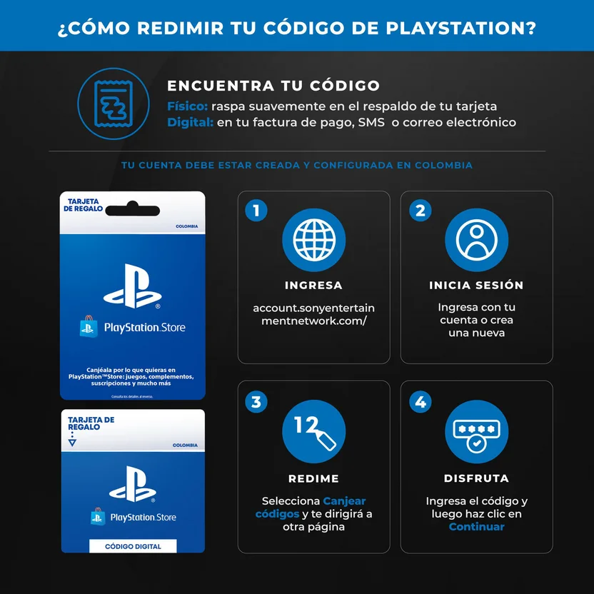 Pin Virtual Playstation Usd75 - Homecenter.com.co