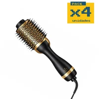 Cepillo Secador Dorado 2000w Set X 4 Unidades