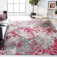 Alfombra Safavieh Estilo Bohemio Color Rojo de 243x304 cm