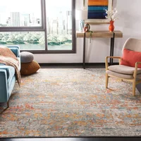 Alfombra Safavieh Estilo Moderno Color Naranja de 243x304 cm