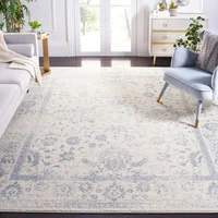 Alfombra Safavieh Estilo Oriental Color Marfil de 274x365 cm