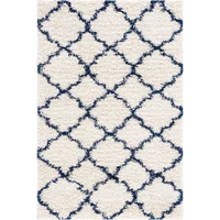 Alfombra Safavieh Estilo Marroquí Color Azul Marino de 122x183 cm