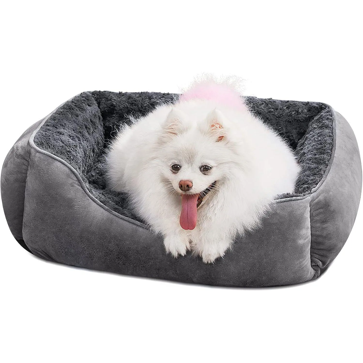 Cama Rectangular para Perros Lavable a Máquina