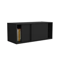 Gabinete de Oficina Sencillo Note 33x81x33 Rta Wengue