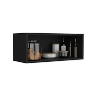Gabinete Sencillo Pared 30x76x30 Rta Wengue