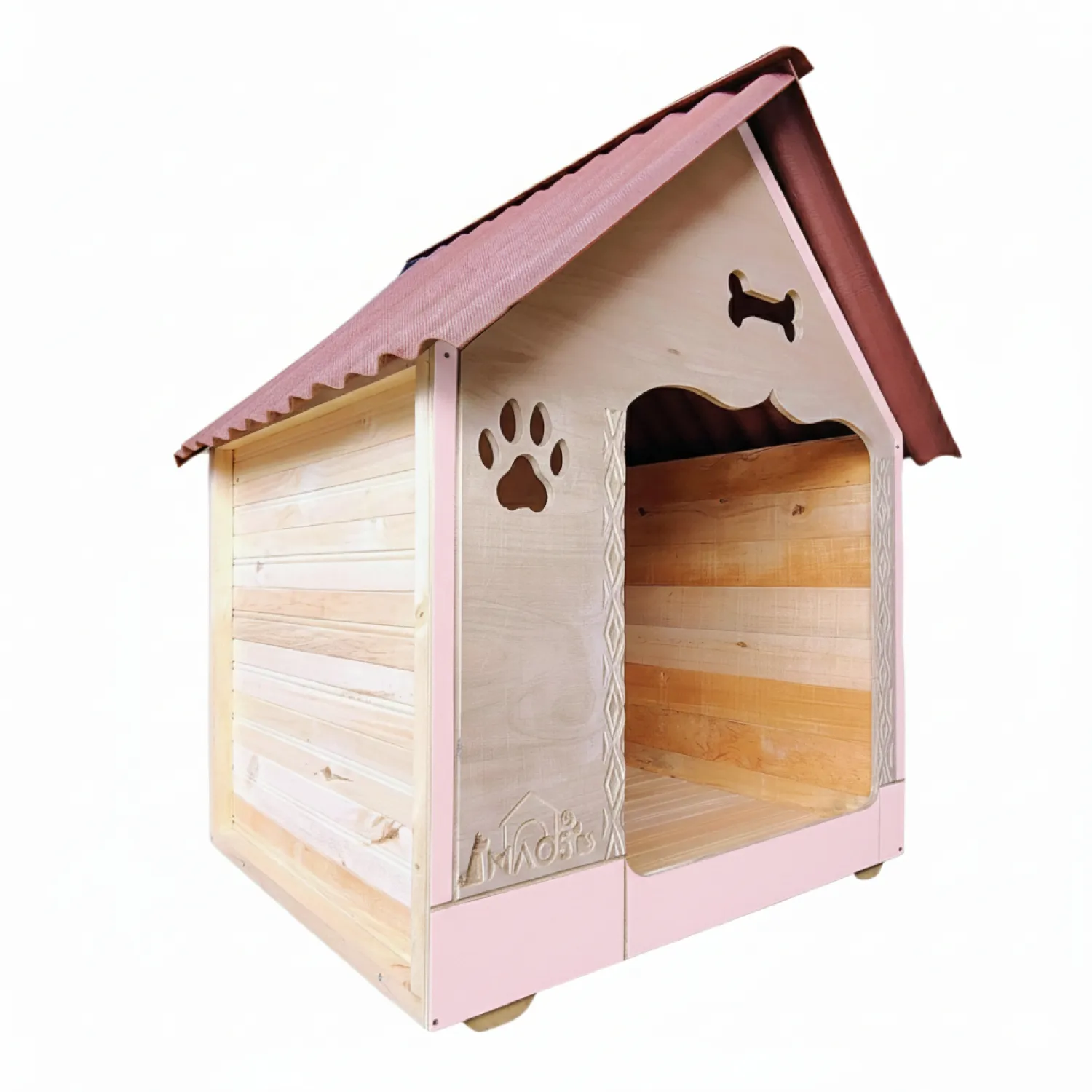 Casa para Perro en Madera Pino Extragrande