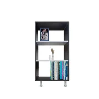 Biblioteca Bifet Mostrador Recibidor Librero Wengue/blanco