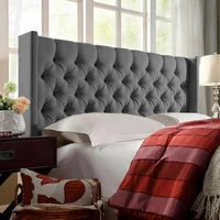 Cabecero Sencillo 100X150 de Lujo Pilsen Gris Ecocuero