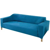 Protector De Sofá - 1 Puesto Azul Para Un Mueble De 1 Puesto Mide 90Cms X 140Cms