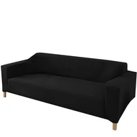 Protector De Sofá - 1 Puesto Negro Para Un Mueble De 1 Puesto Mide 90Cms X 140Cms