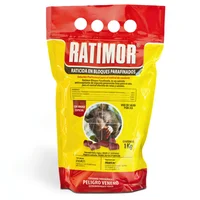 Raticida Ratimor Bloque Parafinado X K