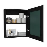Gabinete Baño Luma 52x47x14 Rta Wengue