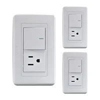 Interruptor + Toma Electric Ws162-346 Línea Amanecer X 3 VCP