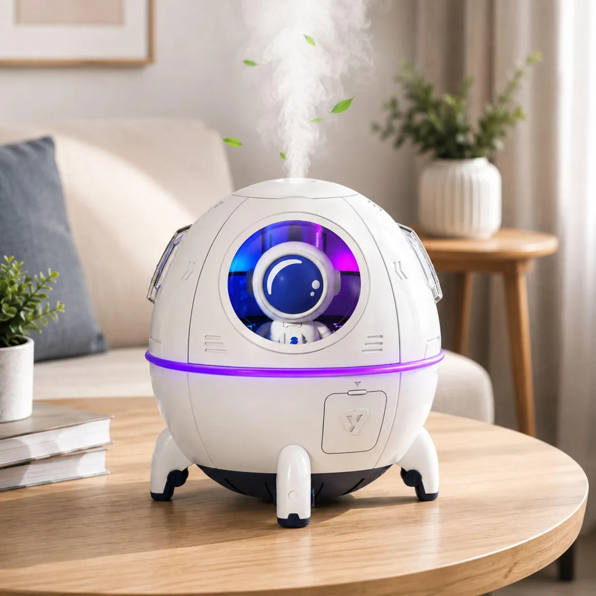 Humidificador Electrico Galaxi Space Capsule Color Blanco - Homecenter ...