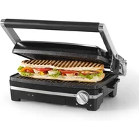 Prensa Panini Starfrit The Rock con Placas Reversibles y Alta Potencia