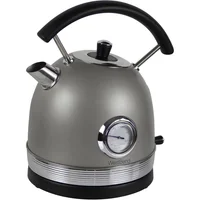 Tetera Eléctrica Retro West Bend 1.7L Acero Inoxidable 1500W Gris