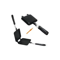 Máquina para Sandwiches GEZICHTA Antiadherente Doble Cara