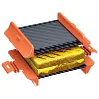Sandwichera de Microondas Prensa Panini para Grill Rápido