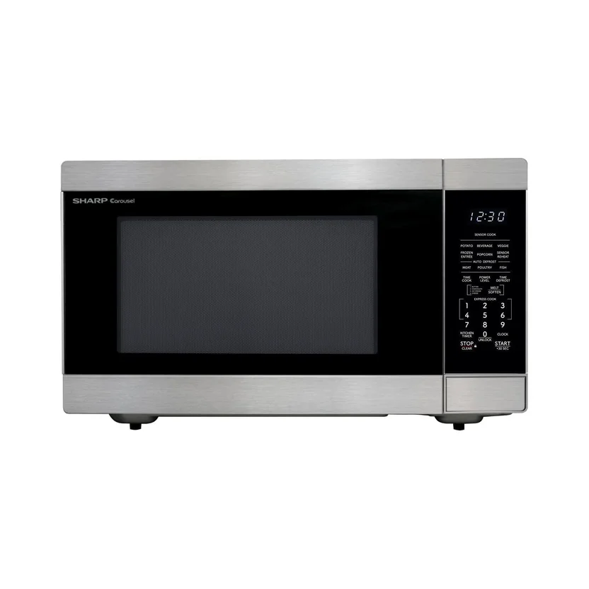 Horno Microondas de Encimera Sharp con Alta Potencia y Gran Capacidad ...
