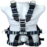 Arnes Siete Argollas para Rescate Con Soporte Lumbar Tipo Gel Argolla Ventral. Norma Csa y Ansi Z359.1-2007 - Ansi Z359.11-2021