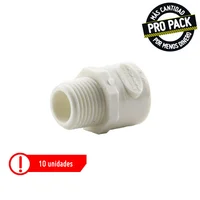 Adaptador Macho 1/2 Presión Propack 10 Und