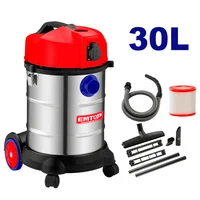 Aspiradora Sopladora Acero 1400W 30 L Emtop