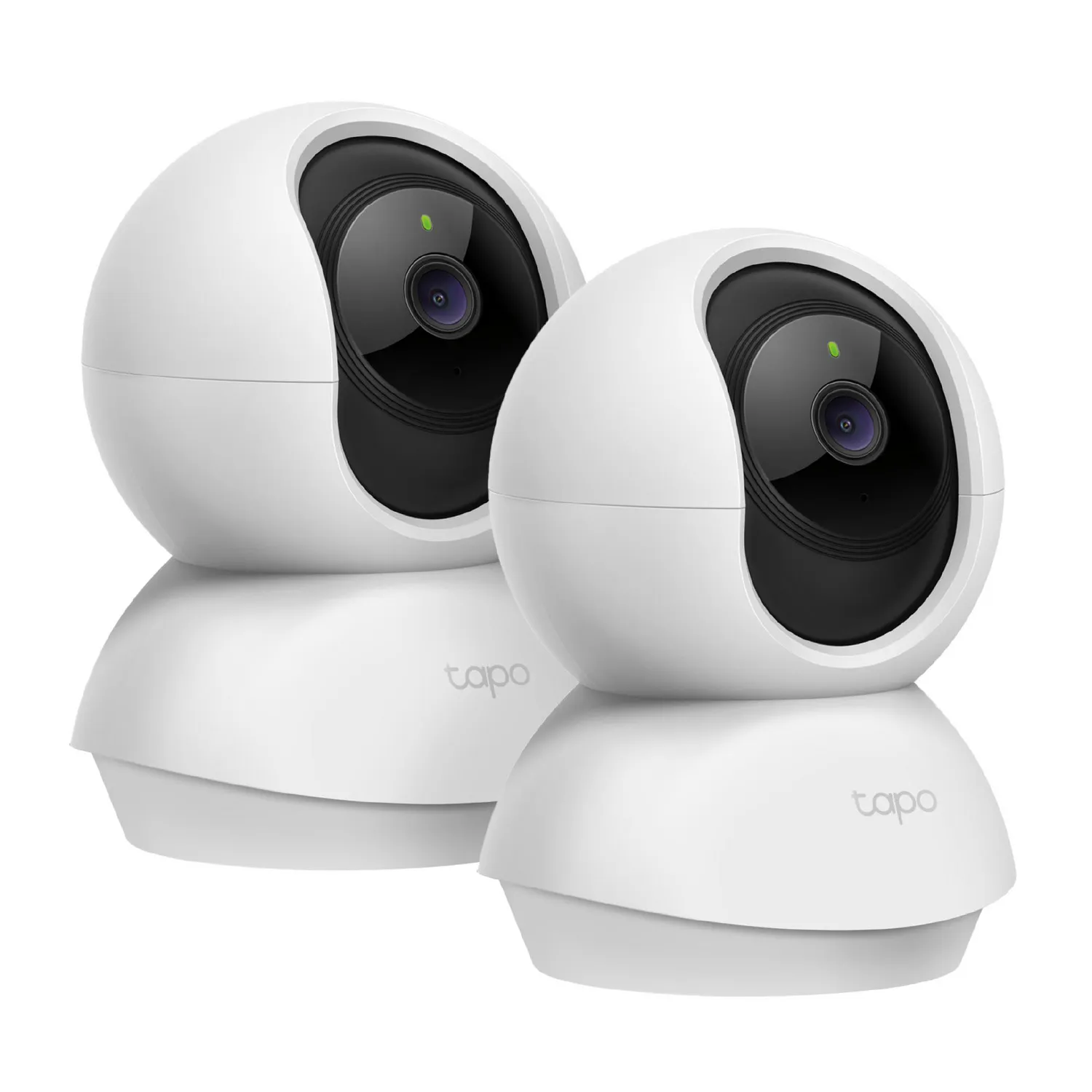 Cámara WiFi Interior TP-Link Tapo C210 2 Pack 3MP 2K 360° con Audio Bidireccional y Visión Nocturna
