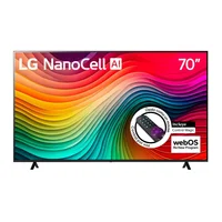 Lg Televisor 70 Pulgadas Nano Cell 4K UHD Incluye Magic Remote 70NANO80TSA