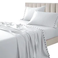 Juego Cama 160x190 cm Extradoble Bordado Narci