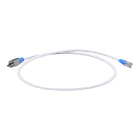 Patch Cord F/UTP Siemon T2e2-03m-b06l Marfil Bota Azul 1 m