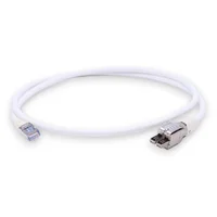 Patch Cord F/UTP Siemon T4as01mb02l 4p Marfil Bota Blanco 1 m