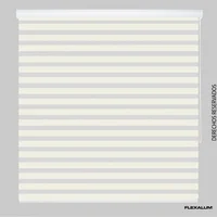 Persiana Enrollable Sheer Elegance Colina Ivory 150-170 A 250-260 Cm