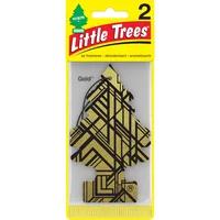 Ambientador 2Pack Gold Little Trees