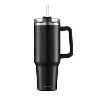 Termo 40 Oz 1.2 Lts Negro con Agarradera